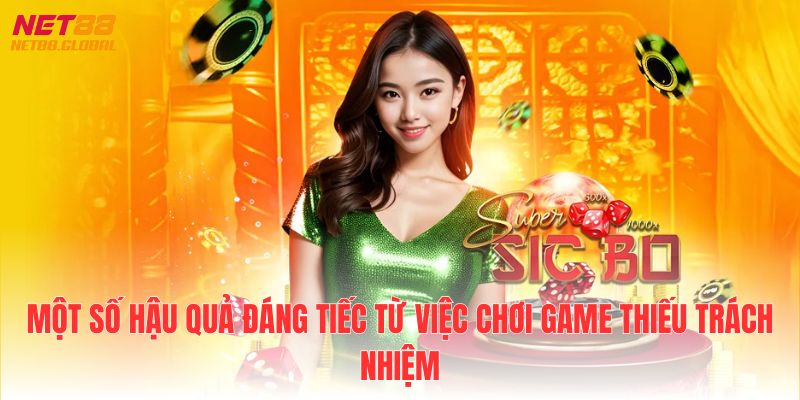 Một số hậu quả đáng tiếc từ việc chơi game thiếu trách nhiệm
