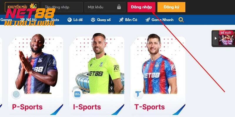 Người chơi cần có tài khoản chính thức tại hệ thống