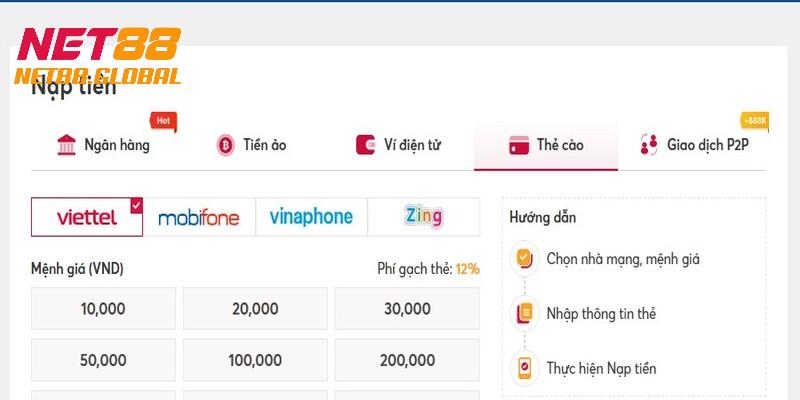 Thành viên cần lưu ý về hạn mức khi giao dịch tại web